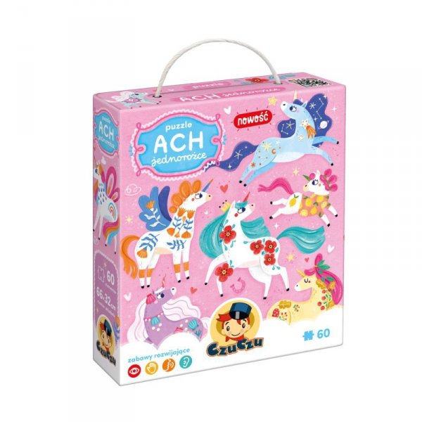 CzuCzu. Puzzle. Ach Jednorożce 4+