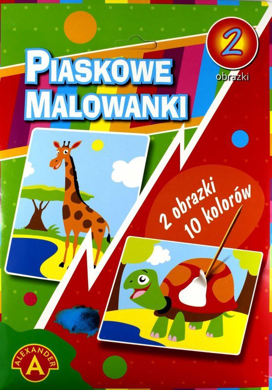 Piaskowa Malowanka Żyrafa, Zółw