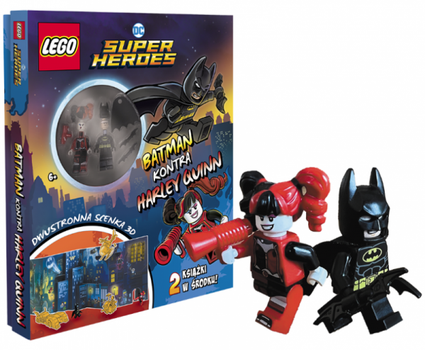 LEGO DC Super Heroes. Książeczka. Batman Kontra Harley Quinn