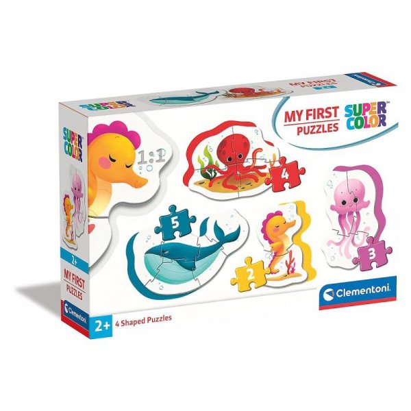 Moje pierwsze puzzle. Sea Life
