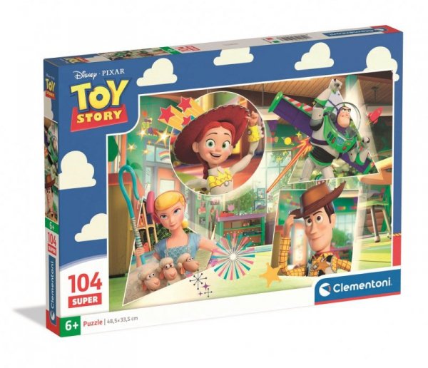 Puzzle Super 104 elementów. Toy Story