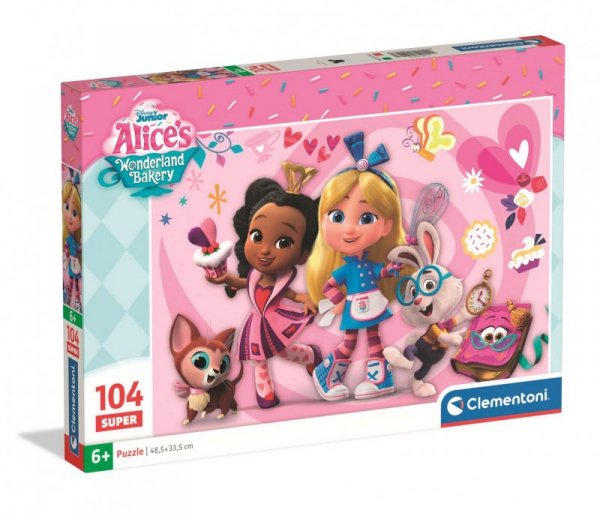 Puzzle super 104 elementów. Alice’s Wonderland Bakery