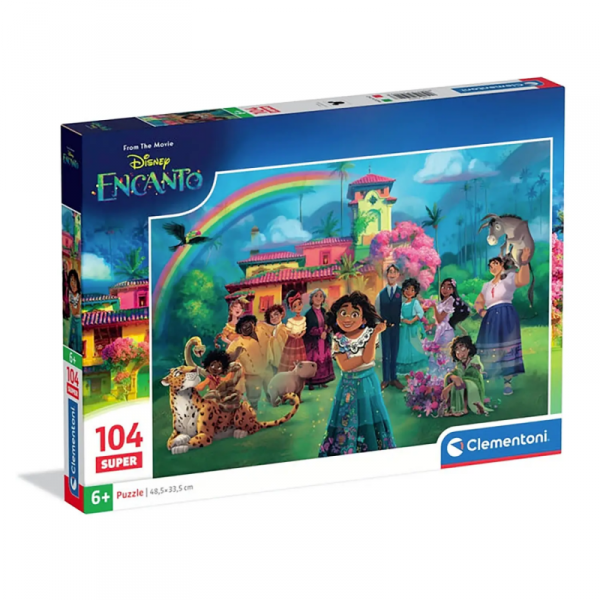 Puzzle super 104 elementów. Encanto