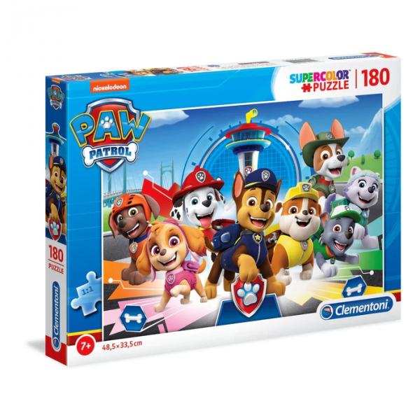 Puzzle 180 el. Super kolor. Paw Patrol