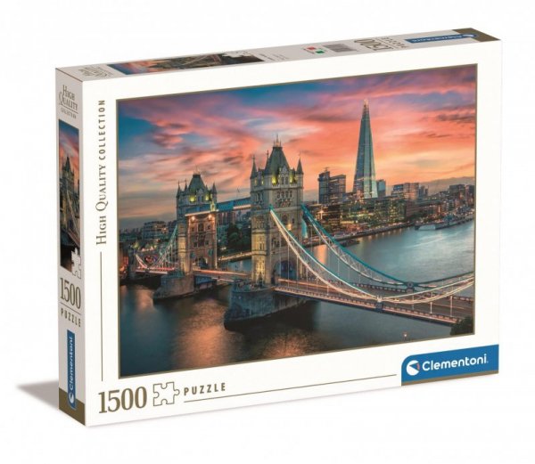 Puzzle 1500 elementów. HQ   London Twilight