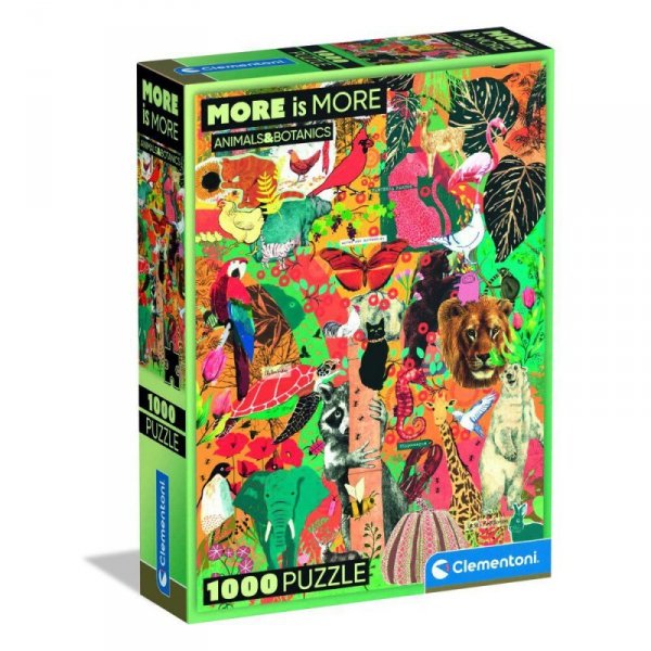 Puzzle 1000 elementów. Compact Animals&Botanics