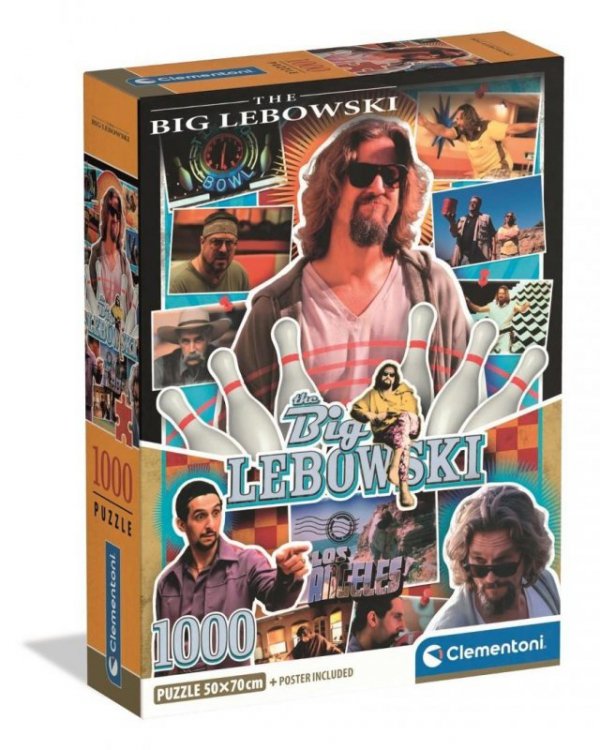 Puzzle 1000 elementów. Compact. Cult Movies The Big Lebowsky