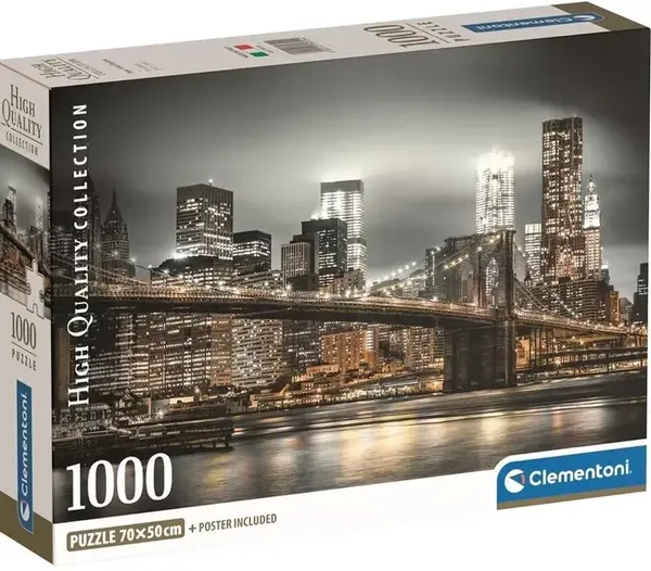 Puzzle 1000 elementów. Compact New York skyline