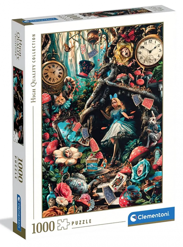 Puzzle 1000 elementów. Alicja w Krainie Czarów