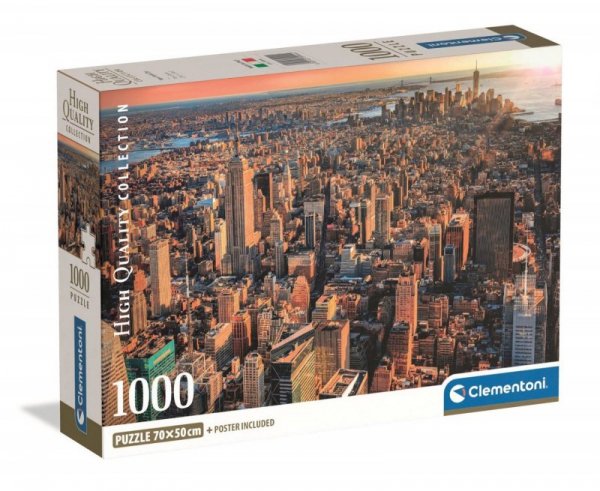 Puzzle 1000 elementów. Compact. New York City