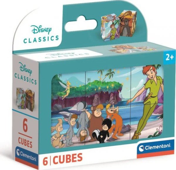 Klocki 6 elementów. Disney Classic