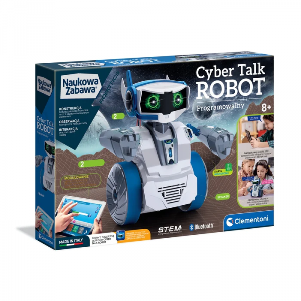 Mówiący Cyber Robot. Clementoni 50122 p6