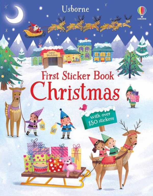 First Sticker Book Christmas. A Christmas Sticker Book for Children