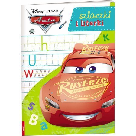 Disney Pixar. Auta. Szlaczki i literki