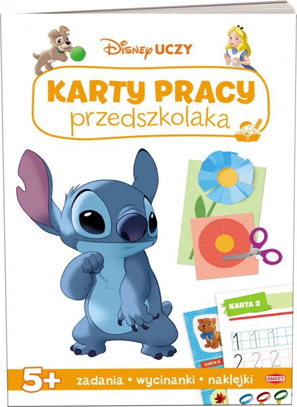 DISNEY UCZY. Karty pracy przedszkolaka. 5-latki Classic