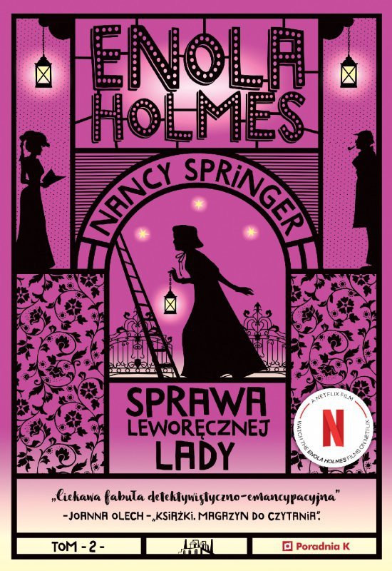 Sprawa leworęcznej lady. Enola Holmes. Tom 2