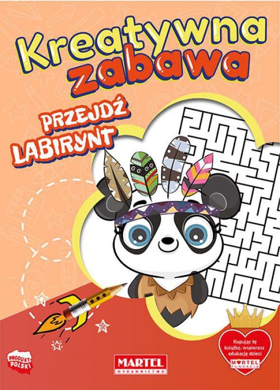 Kreatywna zabawa. Przejdź labirynt