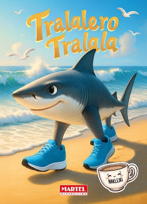 Kolorowanka z naklejkami - Tralalero Tralala