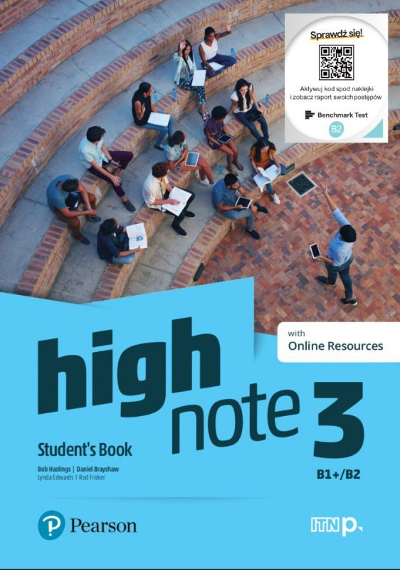 High Note 3. Student’s Book + Benchmark + kod (Digital Resources + Interactive eBook) kod wklejony