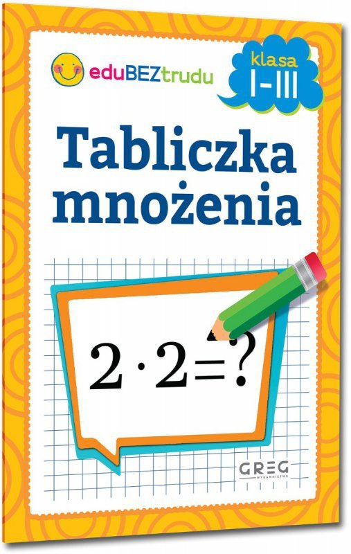 Tabliczka mnożenia. Klasa 1-3. Edubeztrudu