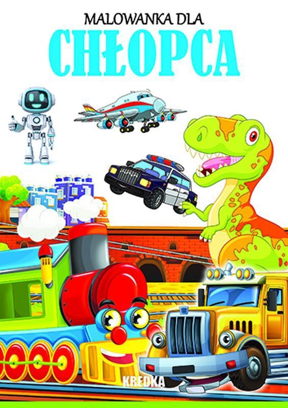 Malowanka dla chłopca Wyd. Books and Fun