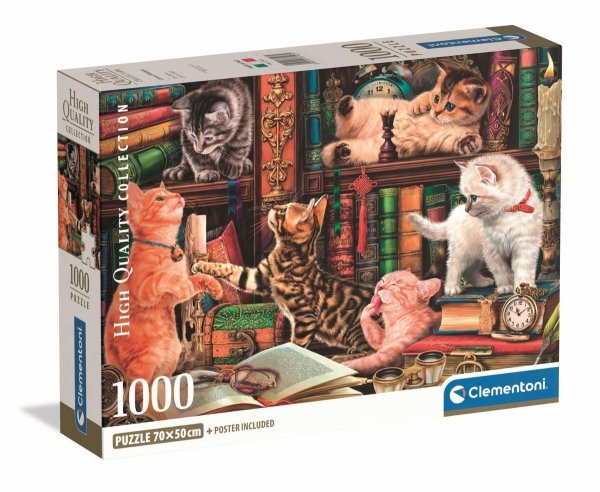 Puzzle 1000 elementów. Compact. Impossible Puzzle! Disney Villains