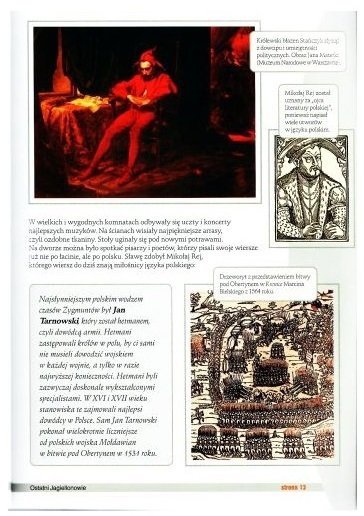 Historia Polski 6. Podręcznik dla szkół polonijnych. Klasa VI Czasy nowożytne 