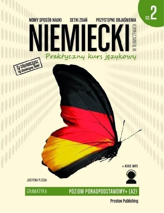 Niemiecki w tłumaczeniach 2. Gramatyka. Poziom podstawowy z nagraniami do pobrania
