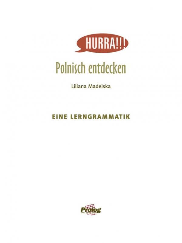 Polnisch entdecken. Eine Lerngrammatik. Wydanie 1 - przykładowa strona