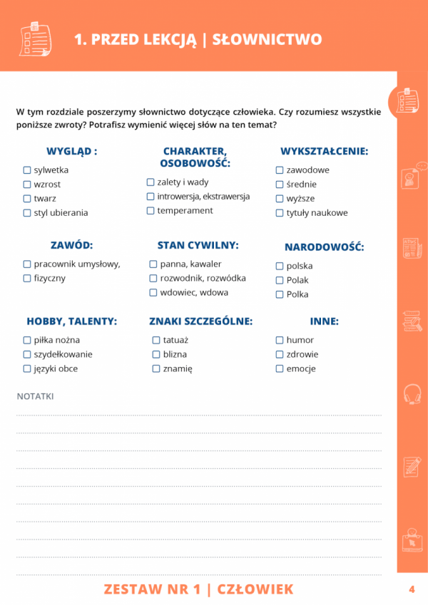 Z NAMI TELC JEST ŁATWY!  - Słownictwo