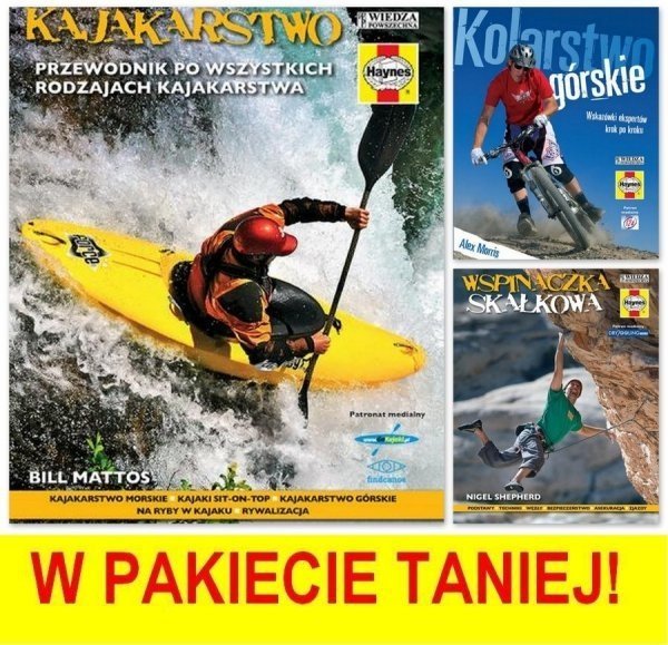 Pakiet dla aktywnych: Kolarstwo górskie, Wspinaczka skałkowa, Kajakarstwo