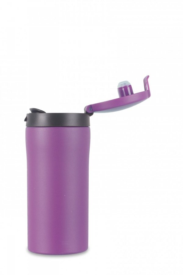 Flip-Top Thermal Mug 300ml, Purple