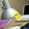 Bloczek samoprzylepny POST-IT_ (654NY), 76x76mm, 1x100 kart., jaskrawy żółty