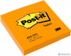 Bloczek samoprzylepny POST-IT_ (654N), 76x76mm, 1x100 kart., jaskrawy pomarańczowy