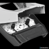 Dziurkacz mini LEITZ WOW metalowy perłowy biały 50601001
