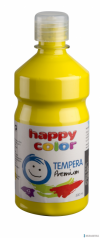 Farba tempera Premium 500ml, żółty, Happy Color HA 3310 0500-1