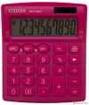 Kalkulator biurowy CITIZEN SDC-810NRPKE, 10-cyfrowy, 127x105mm, różowy
