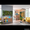 Szklana tablica magnetyczna Leitz Cosy 80x60cm, żółta, 70430019