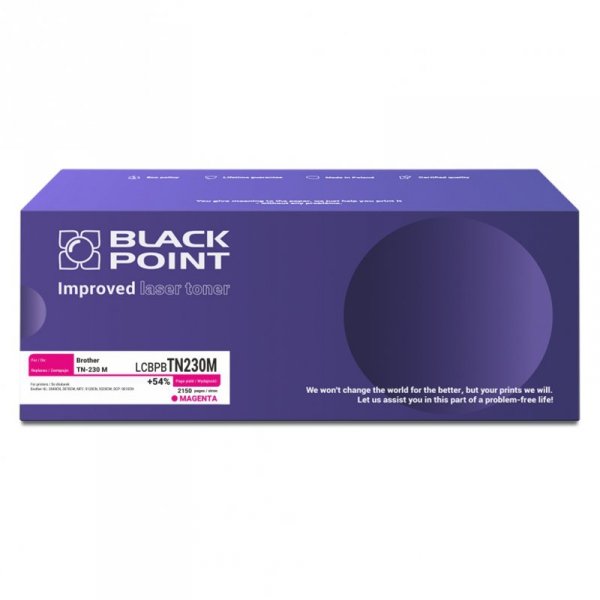 Black Point toner LCBPBTN230M zastępuje Brother TN-230 M, czerwony