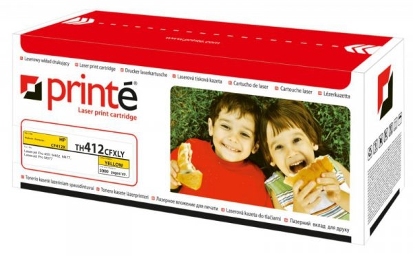 Printé toner TH412CFXLY  zastępuje HP CF412X, żółty