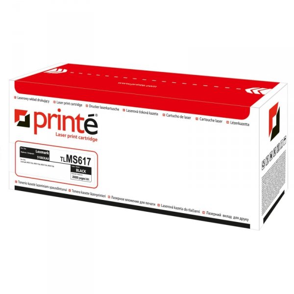 Printé toner TLMS617 zastępuje Lexmark 51B0XA0