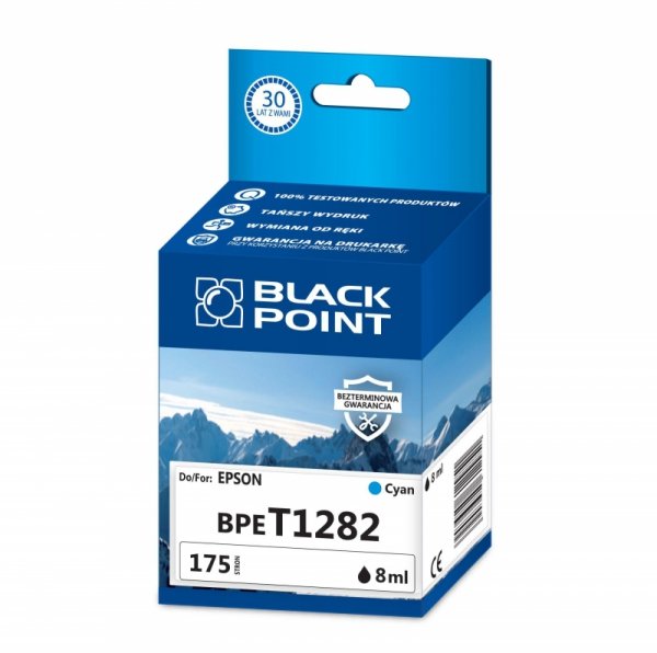 Black Point tusz BPET1282 zastępuje Epson T1282, niebieski