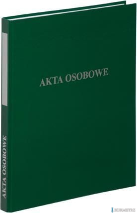 Segregator_ A4/2, dwuringowy, AKTA OSOBOWE zielony VAUPE, 030/06