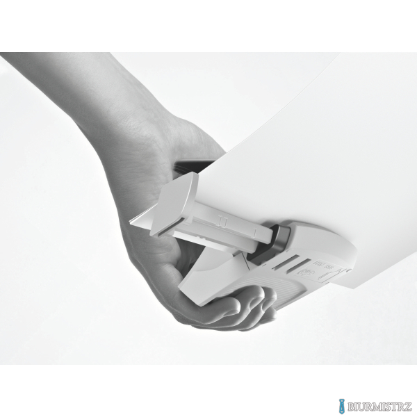 Dziurkacz Mini metalowy Leitz WOW, czarny, 10 lat gwarancji, 10 kartek 50601095