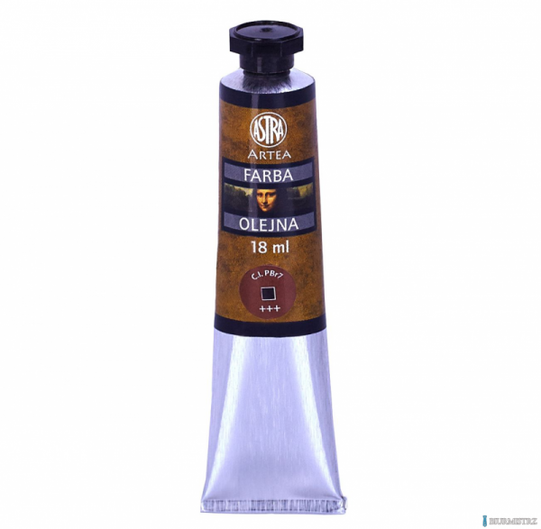 Farba olejna Astra tuba 18ml - siena palona, 83410961
