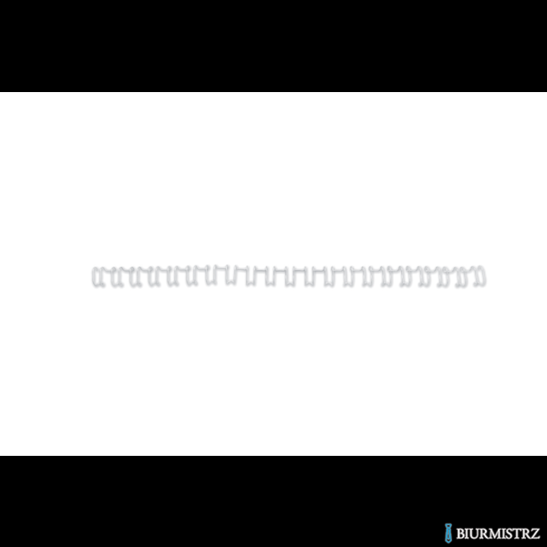 Grzbiety drutowe GBC A4 21L 6mm białe (100szt) IB165085