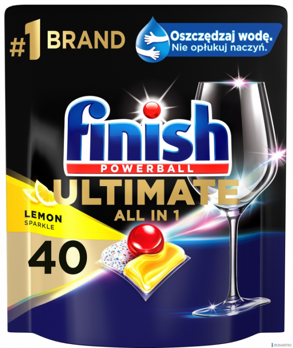 FINISH Tabletki do zmywarki QUANTUM ULTIMATE Cytrynowy 40 szt. 90291