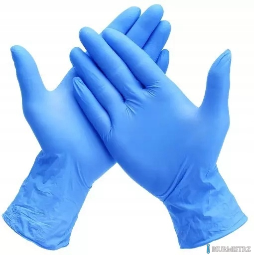 Rękawice nitrylowe XL (100) niebieskie bezpudrowe 8%VAT