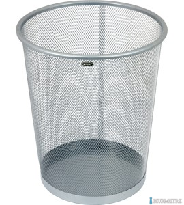 Kosz na papier siatka 12l srebrny GR-020 GRAND 120-1128