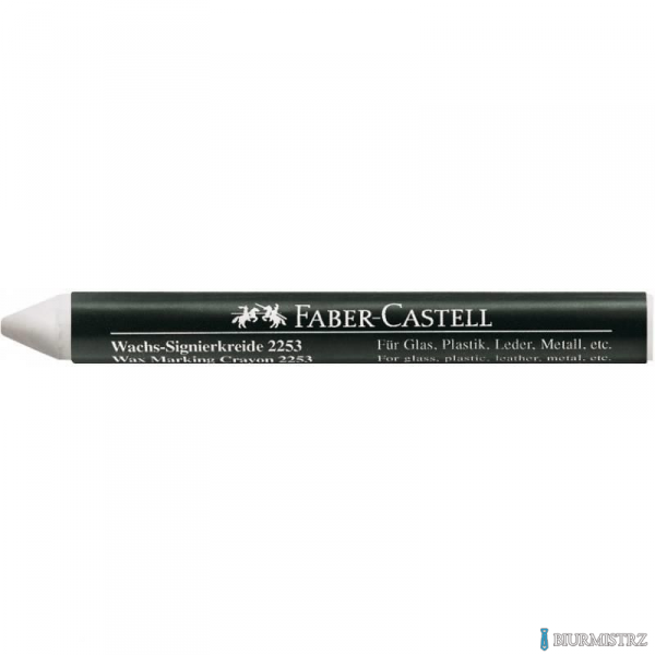 Kredka do znakowania biała 2253-W, FABER CASTELL 122201